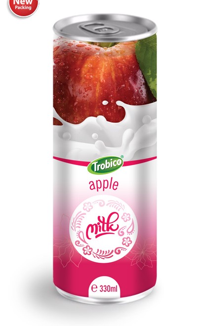 524 Trobico apple milk alu can 330ml